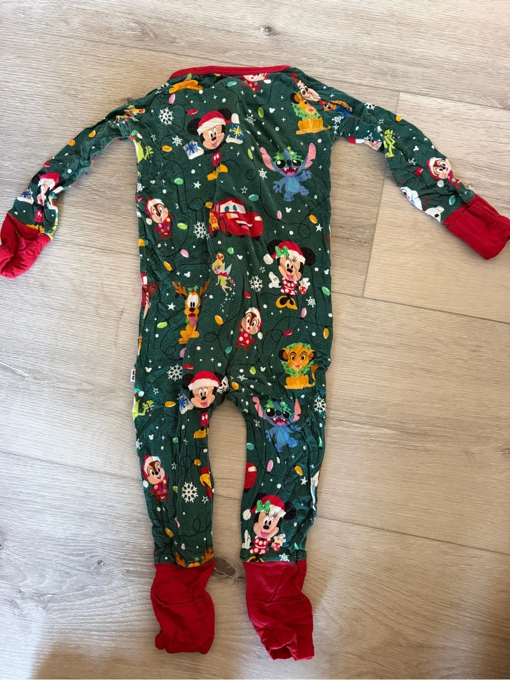 Little Sleepies Disney Pixar Christmas - 6-12 months